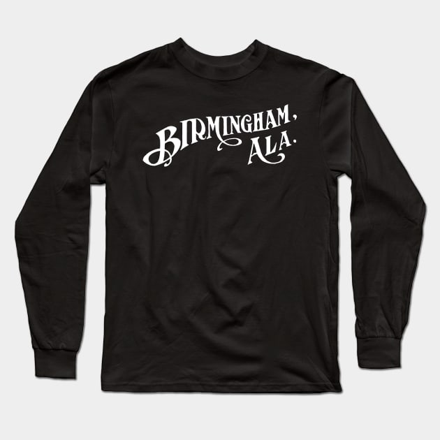 BIRMINGHAM ALABAMA VINTAGE Long Sleeve T-Shirt by thedeuce